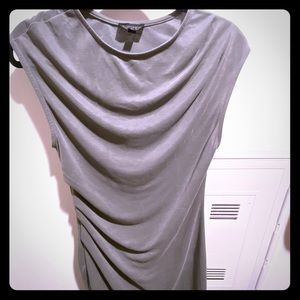TOPSHOP dusky grey dress